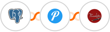 PostgreSQL + Pushover + Thankster Integration