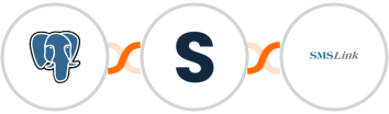 PostgreSQL + Shopia + SMSLink  Integration