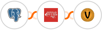 PostgreSQL + SMS Alert + Vybit Notifications Integration