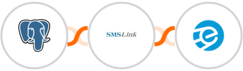 PostgreSQL + SMSLink  + eSputnik Integration