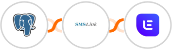 PostgreSQL + SMSLink  + Lemlist Integration