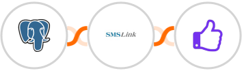 PostgreSQL + SMSLink + ProveSource Integration