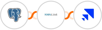 PostgreSQL + SMSLink  + Saleshandy Integration