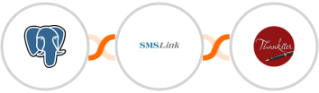 PostgreSQL + SMSLink  + Thankster Integration