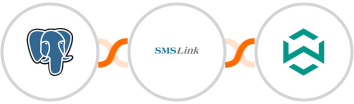 PostgreSQL + SMSLink  + WA Toolbox Integration