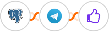 PostgreSQL + Telegram + ProveSource Integration