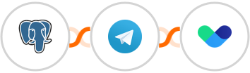 PostgreSQL + Telegram + Vero Integration