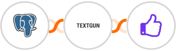 PostgreSQL + Textgun SMS + ProveSource Integration