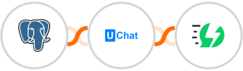 PostgreSQL + UChat + AiSensy Integration