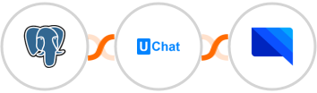 PostgreSQL + UChat + GatewayAPI SMS Integration