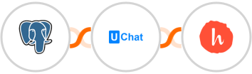 PostgreSQL + UChat + Handwrytten Integration