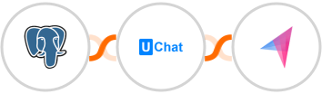 PostgreSQL + UChat + Klenty Integration