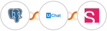 PostgreSQL + UChat + Smaily Integration