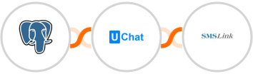 PostgreSQL + UChat + SMSLink  Integration