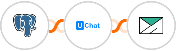 PostgreSQL + UChat + SMTP Integration