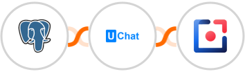 PostgreSQL + UChat + Tomba Integration