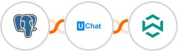 PostgreSQL + UChat + WA Toolbox Integration