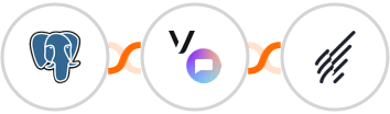 PostgreSQL + Vonage SMS API + Benchmark Email Integration
