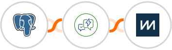 PostgreSQL + WA.Team + ChartMogul Integration