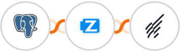 PostgreSQL + Ziper + Benchmark Email Integration