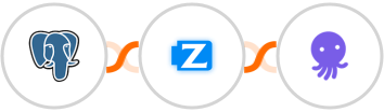 PostgreSQL + Ziper + EmailOctopus Integration