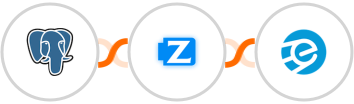 PostgreSQL + Ziper + eSputnik Integration