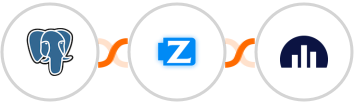 PostgreSQL + Ziper + Jellyreach Integration
