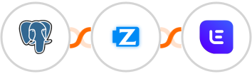 PostgreSQL + Ziper + Lemlist Integration