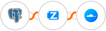 PostgreSQL + Ziper + Mailercloud Integration