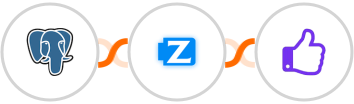 PostgreSQL + Ziper + ProveSource Integration
