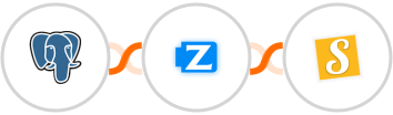 PostgreSQL + Ziper + Stannp Integration