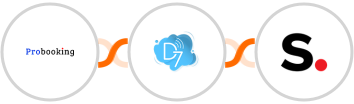 Probooking + D7 SMS + Simplero Integration