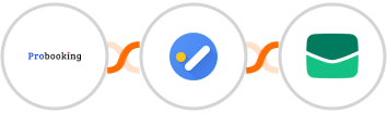 Probooking + Google Tasks + Email It Integration