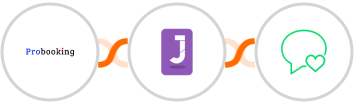 Probooking + Jumppl + sms77 Integration