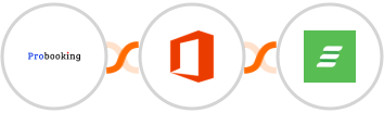 Probooking + Microsoft Office 365 + Acadle Integration