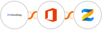 Probooking + Microsoft Office 365 + Zenler Integration