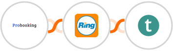Probooking + RingCentral + Teachable Integration