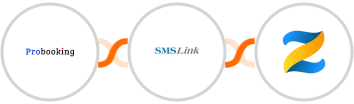 Probooking + SMSLink  + Zenler Integration