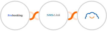 Probooking + SMSLink  + TalentLMS Integration