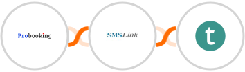 Probooking + SMSLink  + Teachable Integration