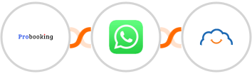 Probooking + WhatsApp + TalentLMS Integration