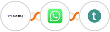 Probooking + WhatsApp + Teachable Integration