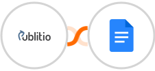 Publit.io + Google Docs Integration