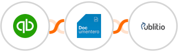 Quickbooks Online + Documentero + Publit.io Integration