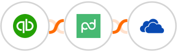 Quickbooks Online + PandaDoc + OneDrive Integration
