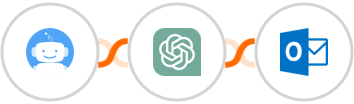 Quriobot + ChatGPT (GPT-3.5  & GPT-4) + Microsoft Outlook Integration