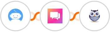 Quriobot + ClickSend SMS + Chatforma Integration