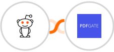 Reddit + PDFGate Integration