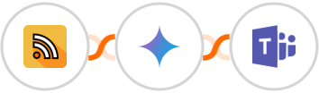 RSS + Gemini AI + Microsoft Teams Integration