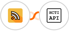 RSS + HTML/CSS to Image Integration